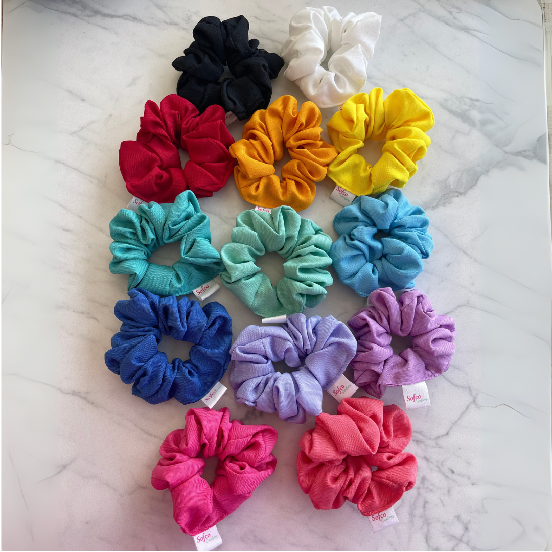 scrunchie - koraal
