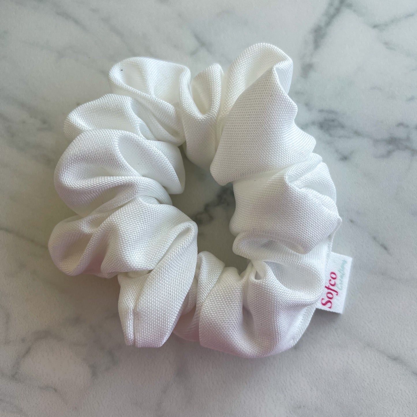 scrunchie - wit
