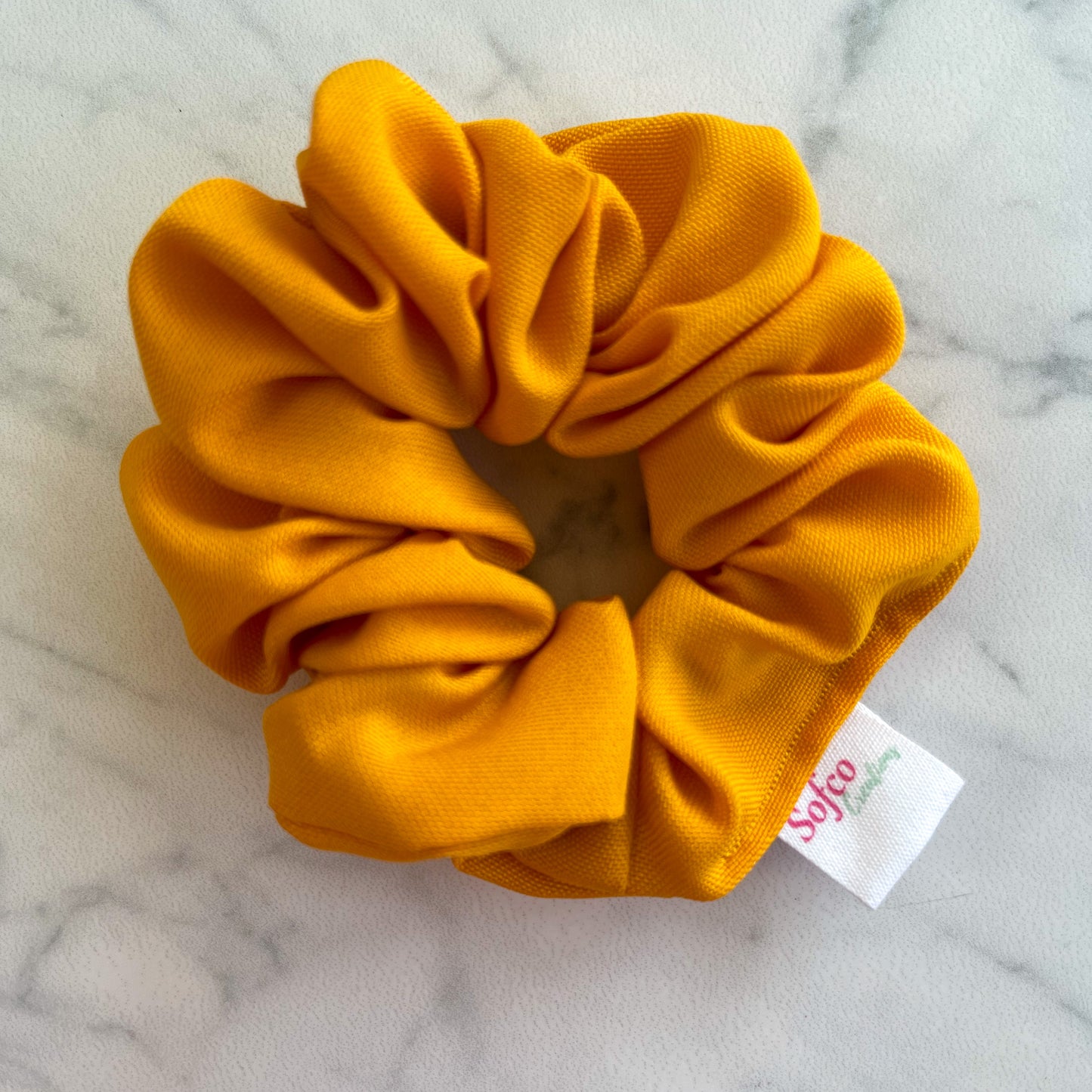 scrunchie - oranje