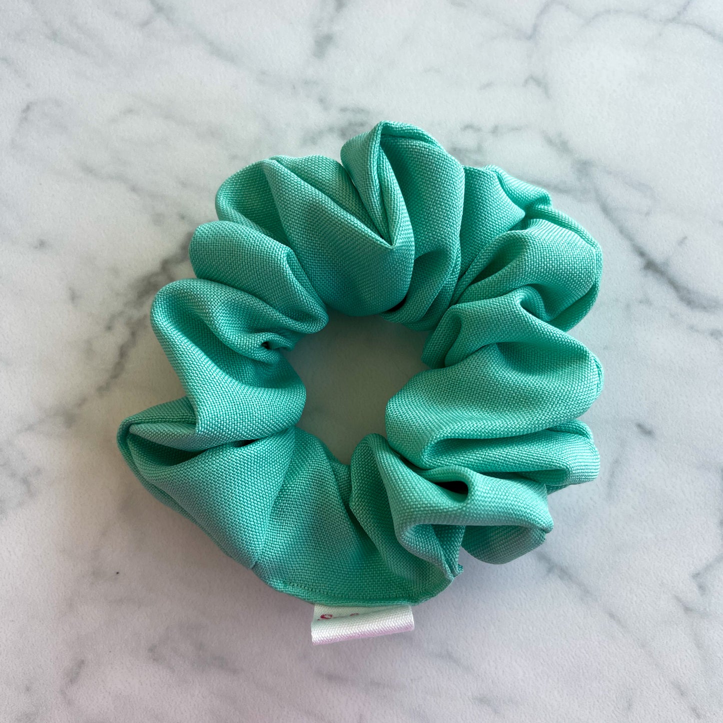 scrunchie - munt groen