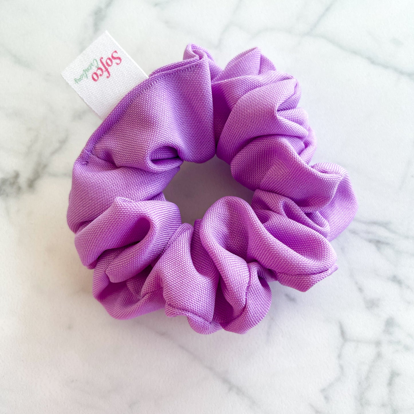 scrunchie - paars (roodpaars)